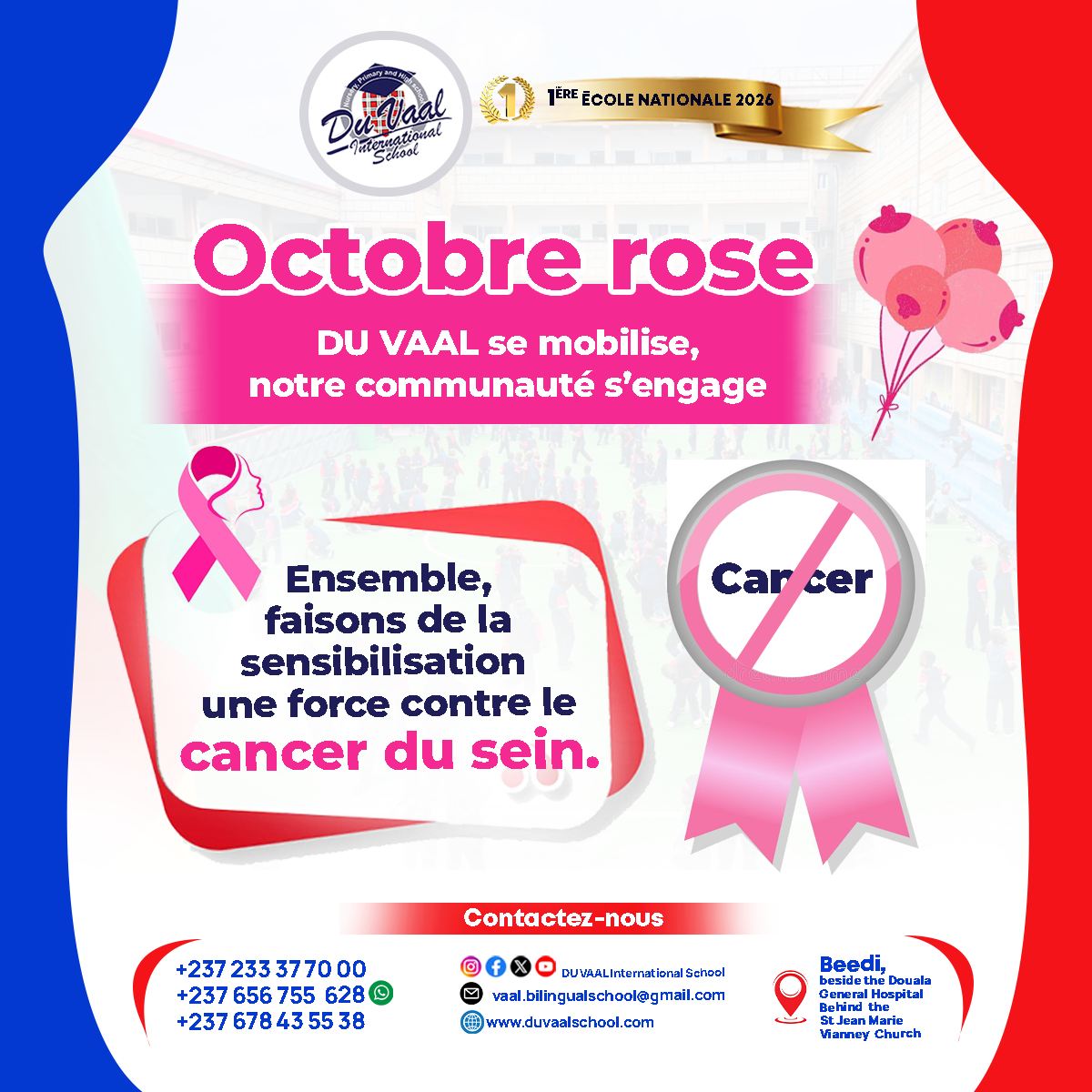 Pink October at DU VAAL – Breast Cancer Awareness and Prevention