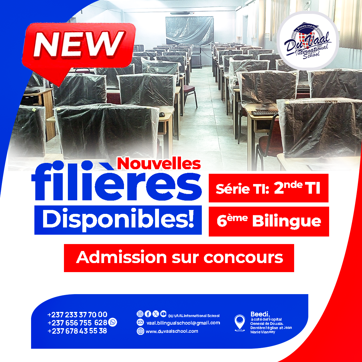 DU VAAL International School: Discover the New Academic Programs Available in Douala